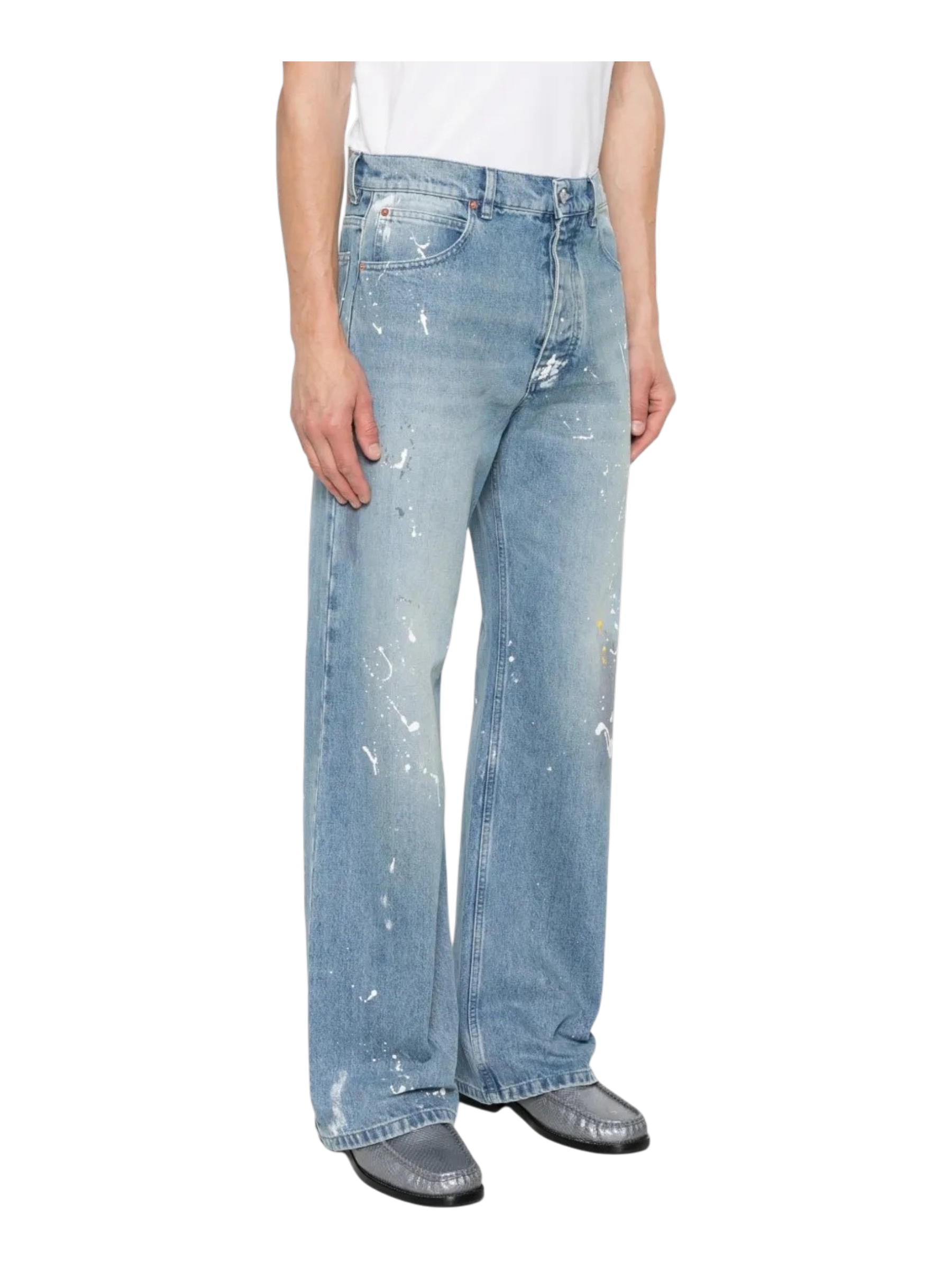 Rold Skov - Bootcut Painted Denim