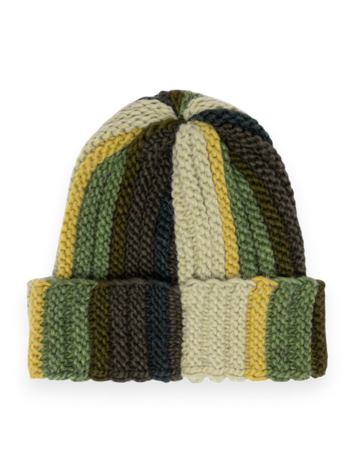 Amish Nomad Beanie Hat Green Mix