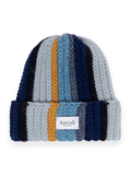 Amish Nomad Beanie Hat Blue Mix