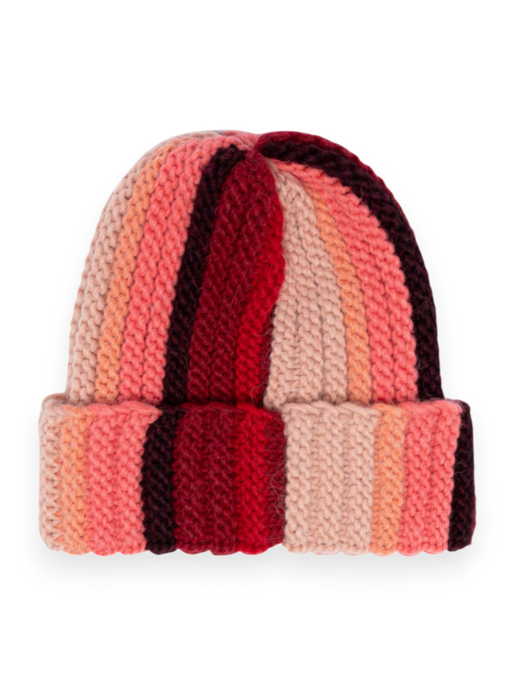 Amish Nomad Beanie Hat Pink Mix