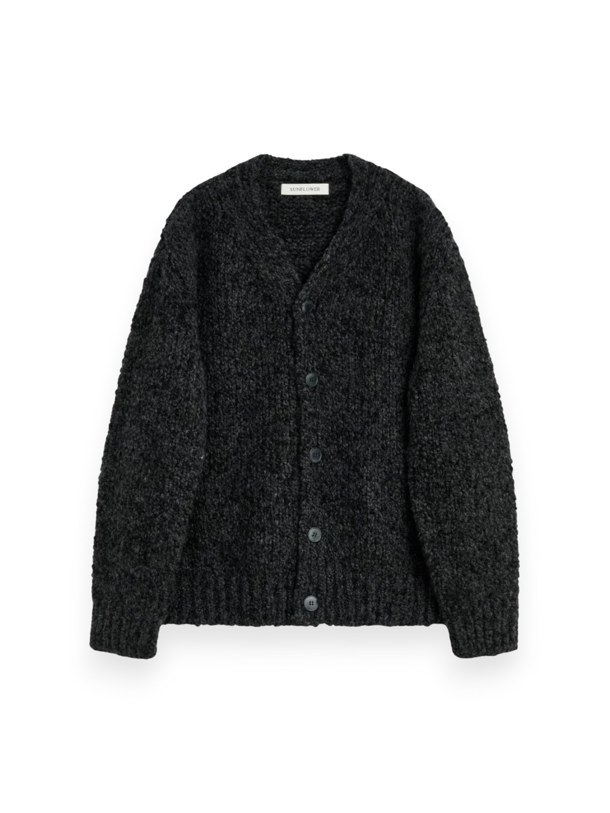 Sunflower John Cardigan Black