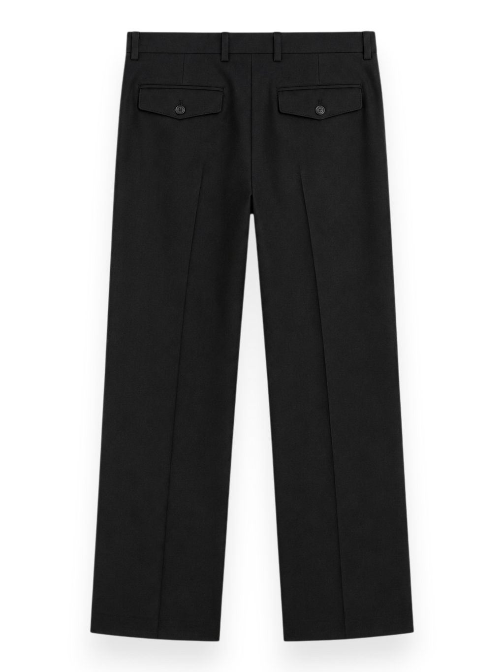 Sunflower Wide Pleated Trouser Wool Black