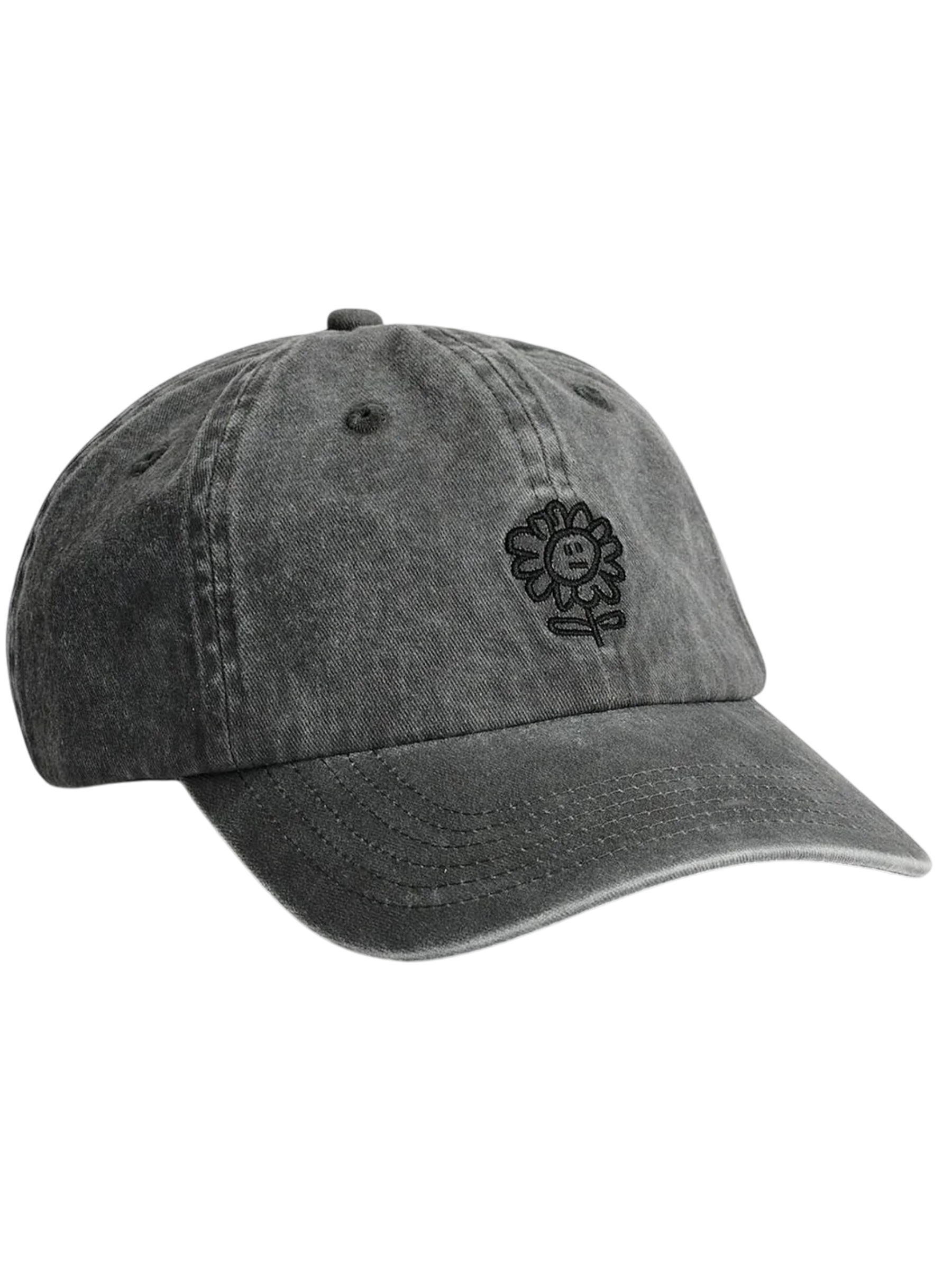 Sunflower – 999 Faded Black Distressed Dad Cap