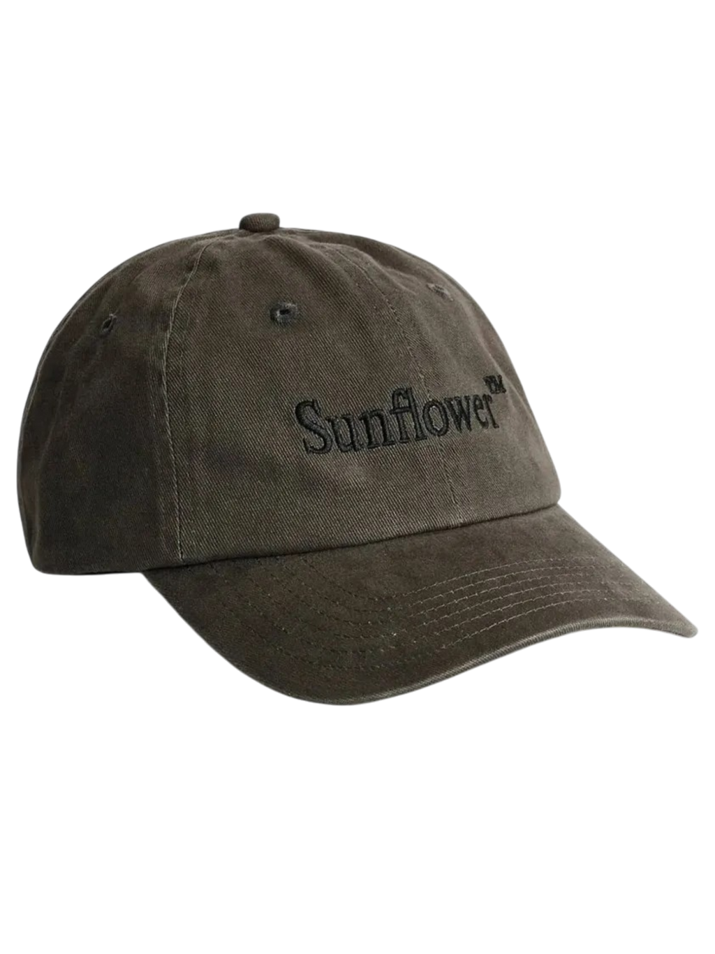 Sunflower – Logo Dad Cap Washed Twill 820 Anthracite