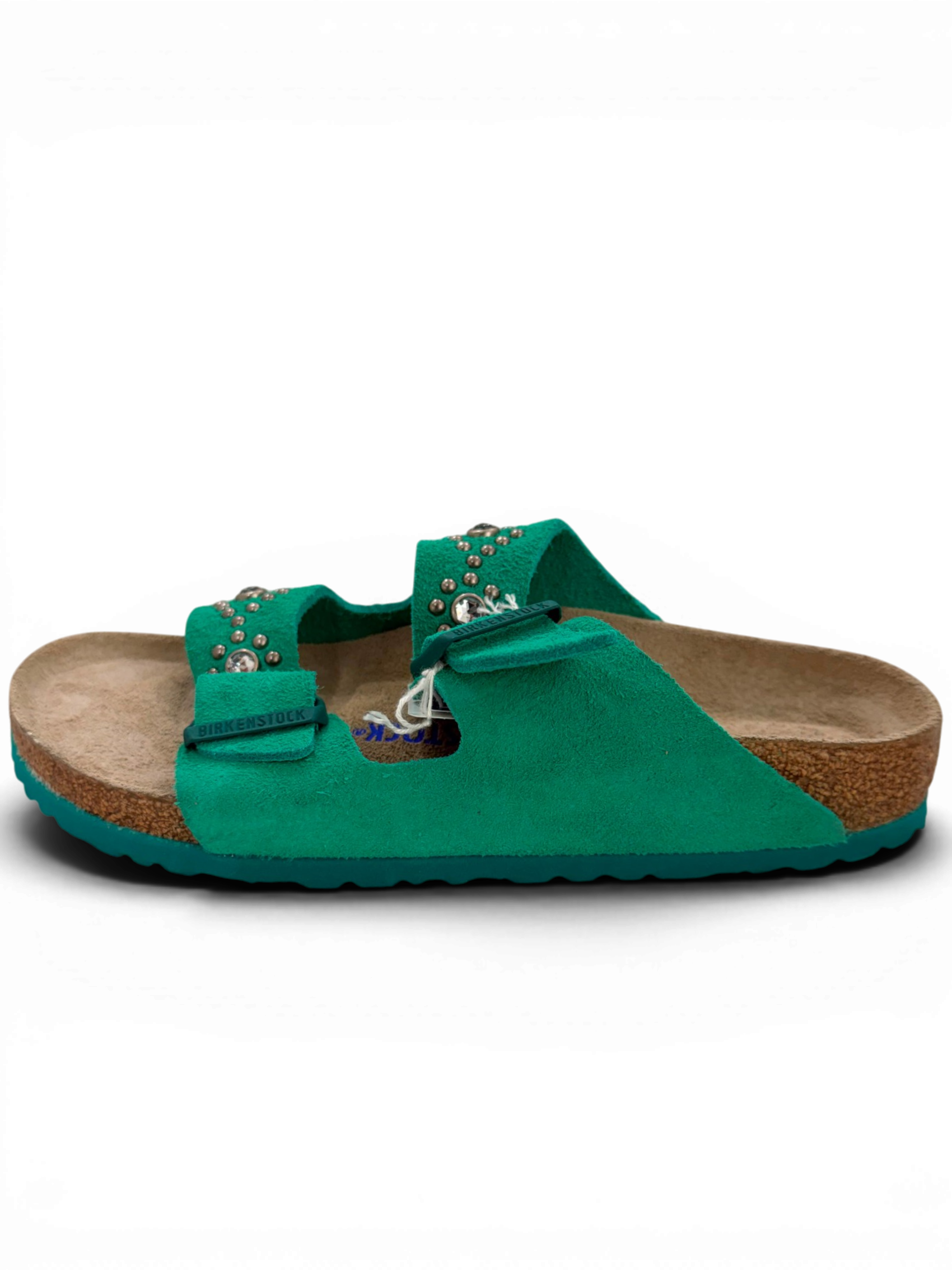 HTC X BIRKENSTOCK Arizona SFB Suede Rhombus Green
