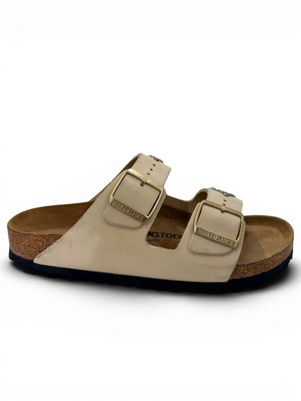 HTC X BIRKENSTOCK Arizona Oiled Leather Arrow Ecru