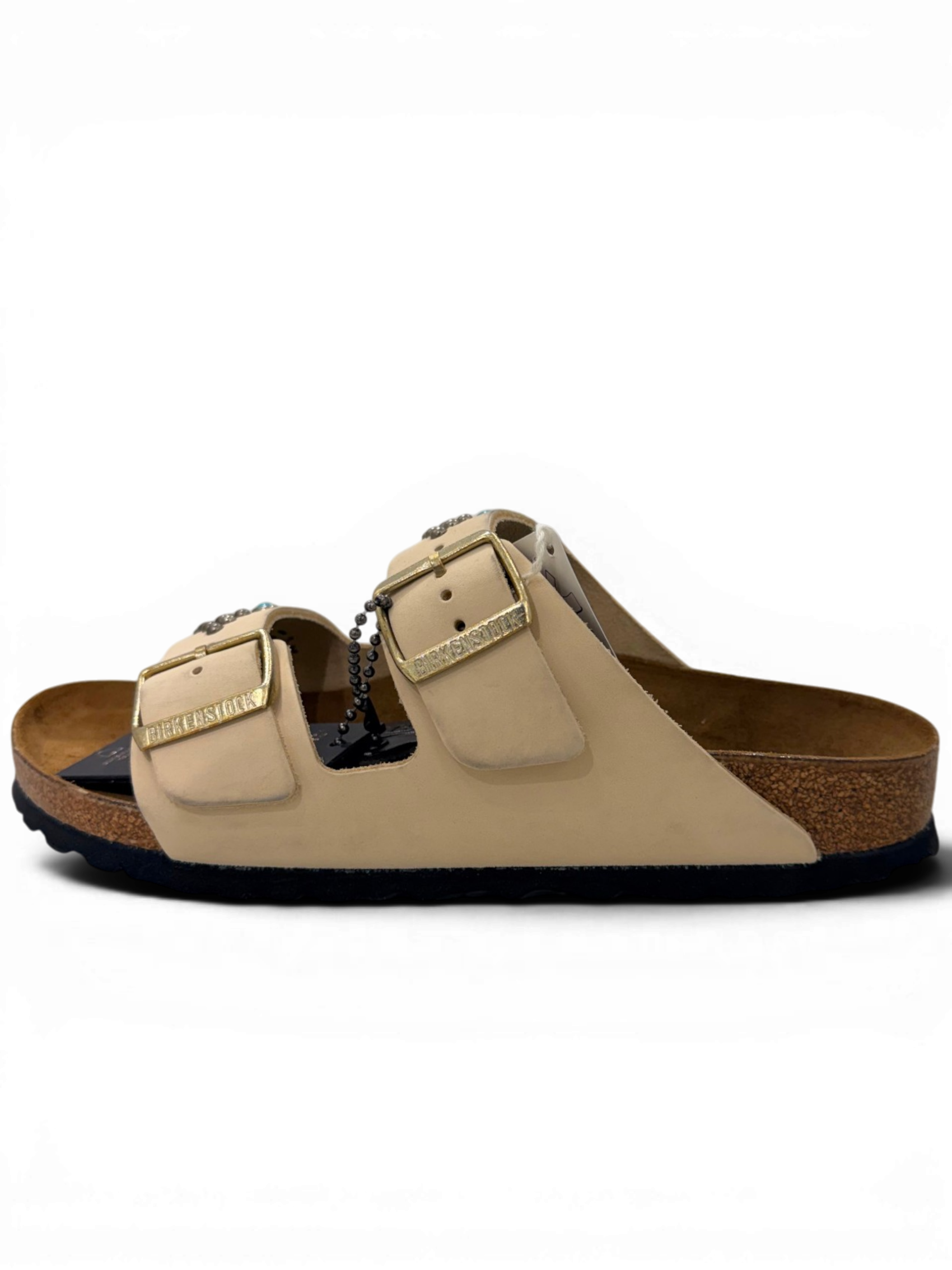 HTC X BIRKENSTOCK Arizona Oiled Leather Arrow Ecru