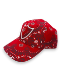 HTC Los Angeles – Bandana Visor Cap Red