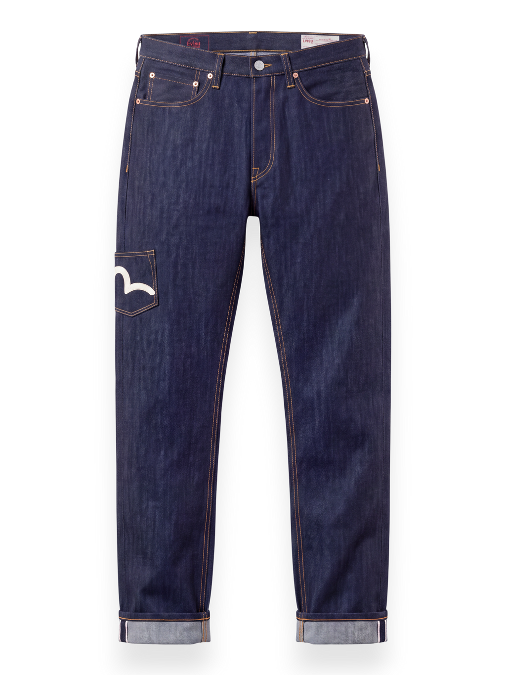 Evisu Multi-Pocket Seagull Regular Fit Jeans