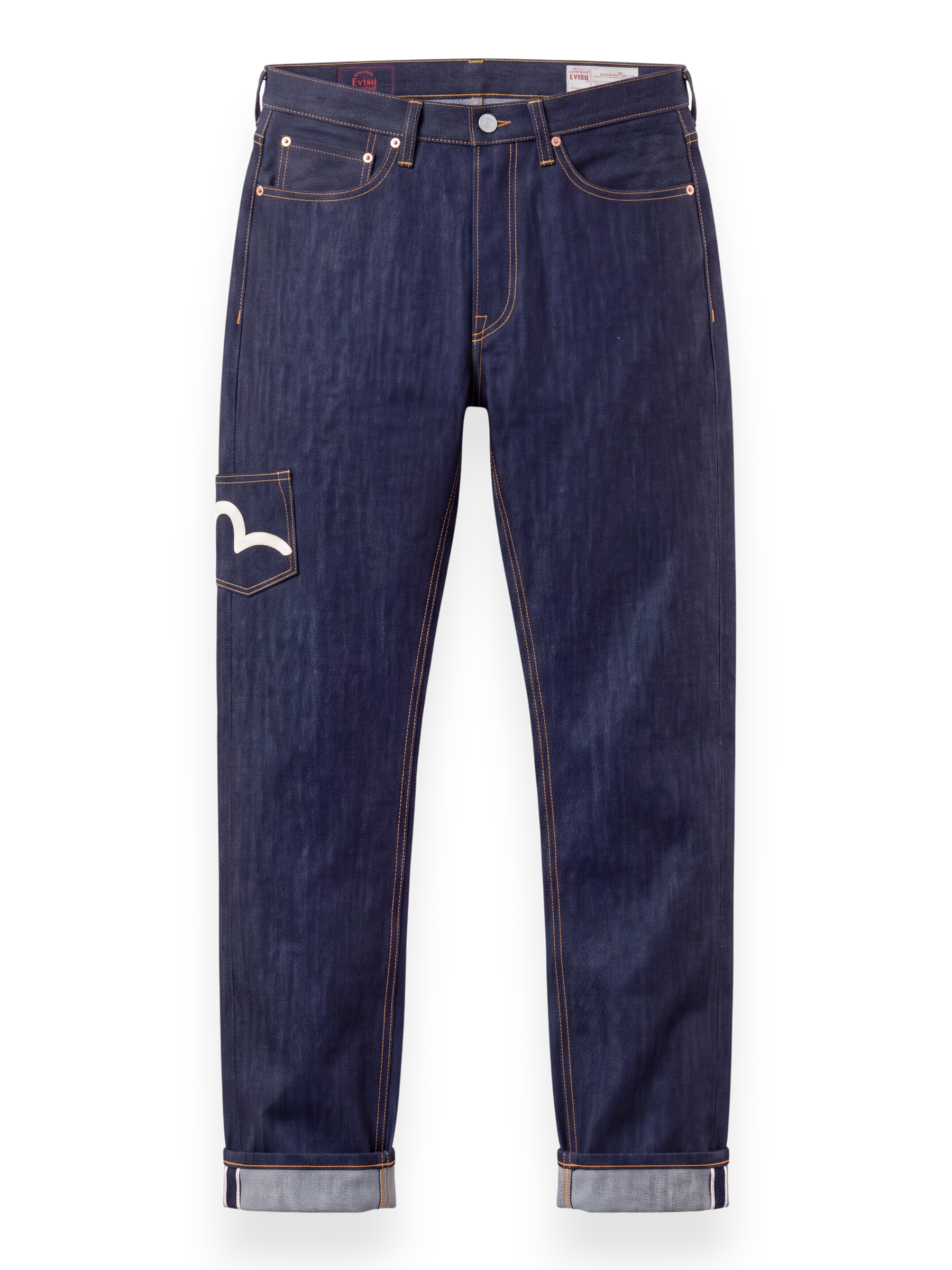 Evisu Multi-Pocket Seagull Regular Fit Jeans