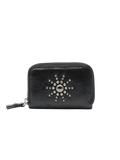 CLASSIC HTC SMALL ZIP WALLET BLACK