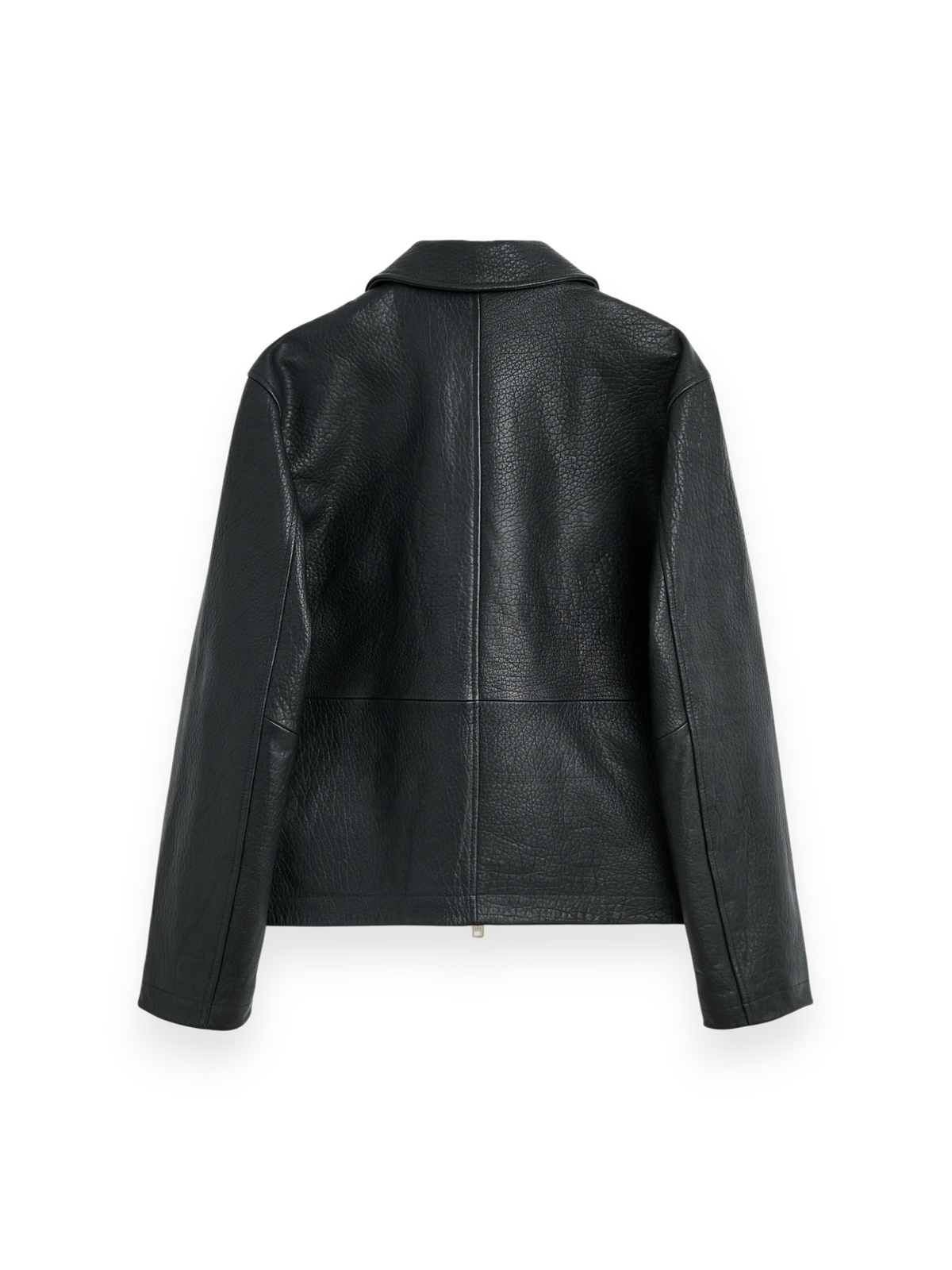 Sunflower – Short Leather Jacket 999 Black