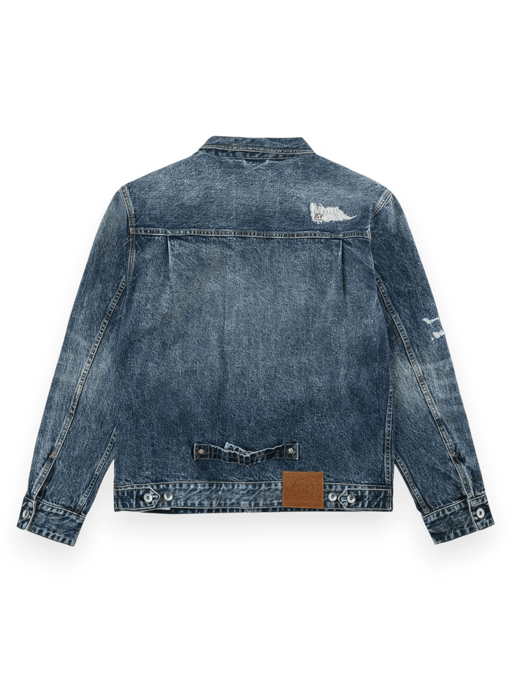 Evisu Denim Jacket Boro Seagull Patch Pocket