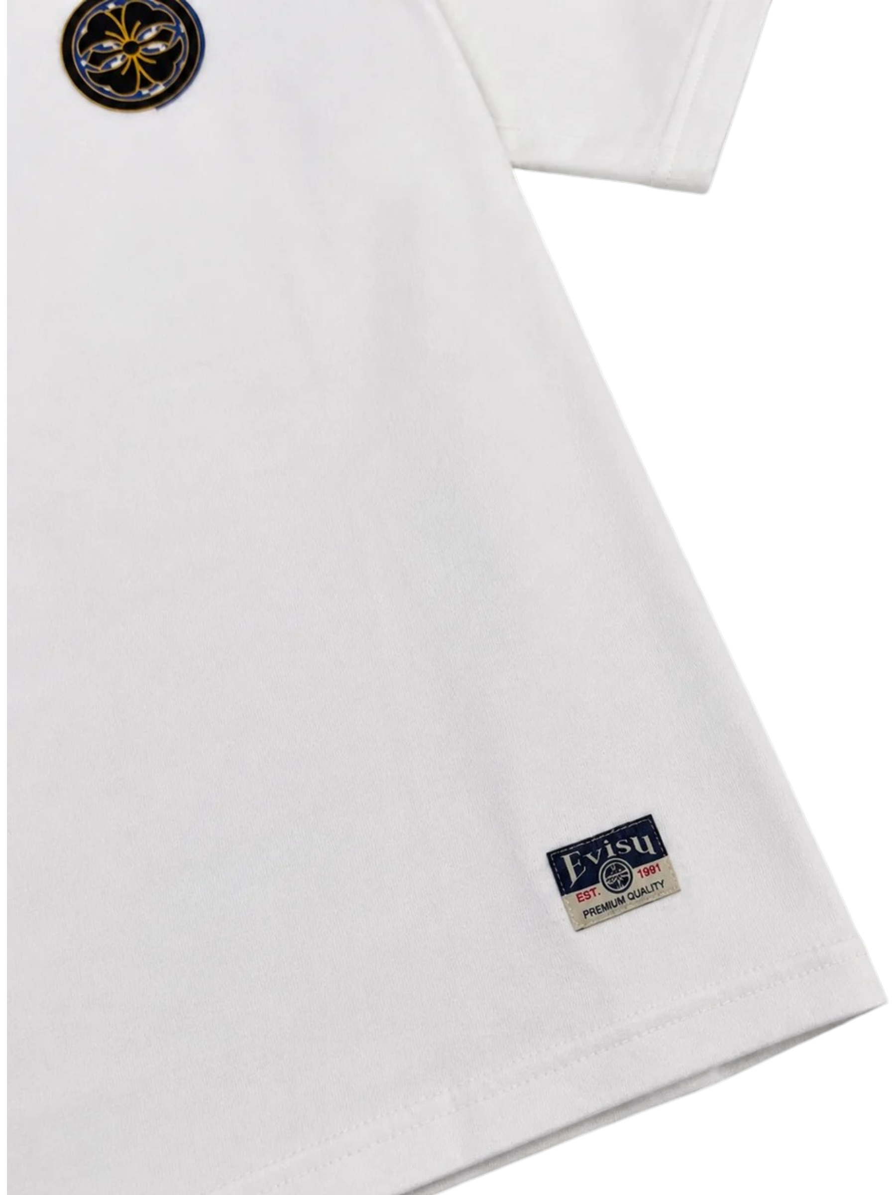 Evisu Wave & Whale Daicock Printed Tee