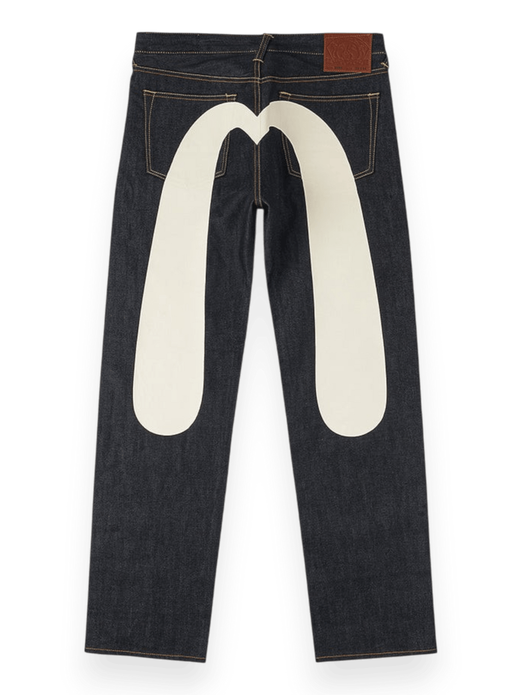 Evisu Daicock Print Baggy Jeans #2000