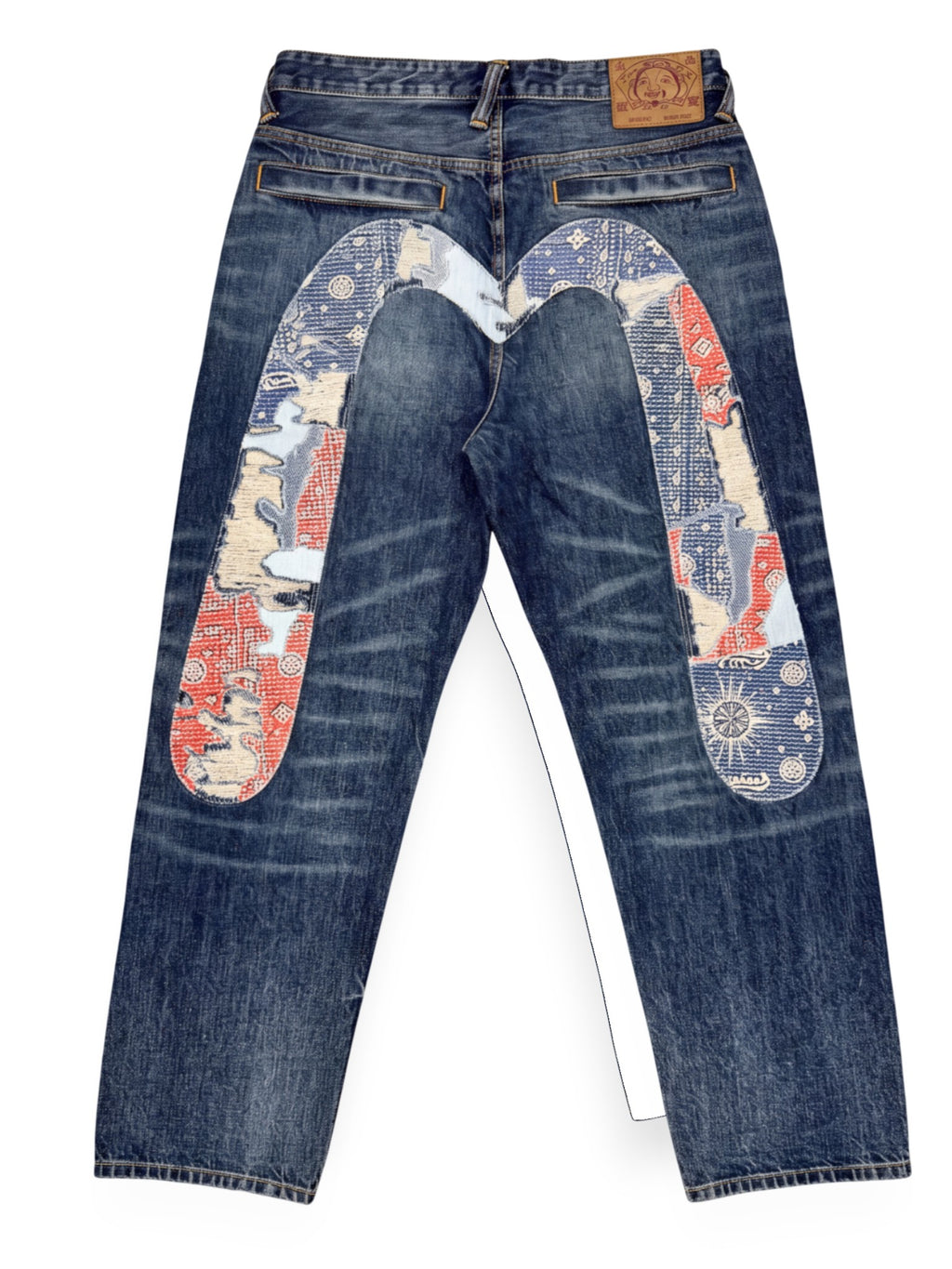 Evisu Boro Daicock Jeans