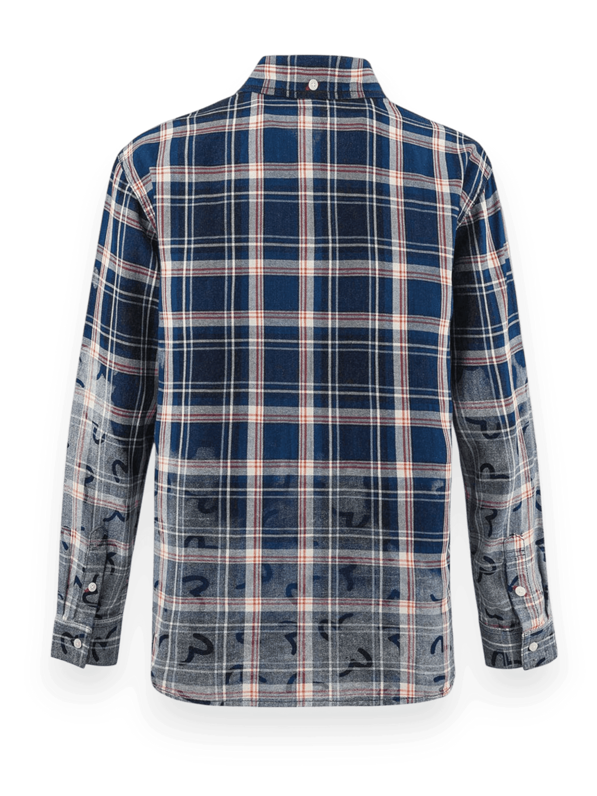 Evisu Seagull Aop Ls Checked Shirt