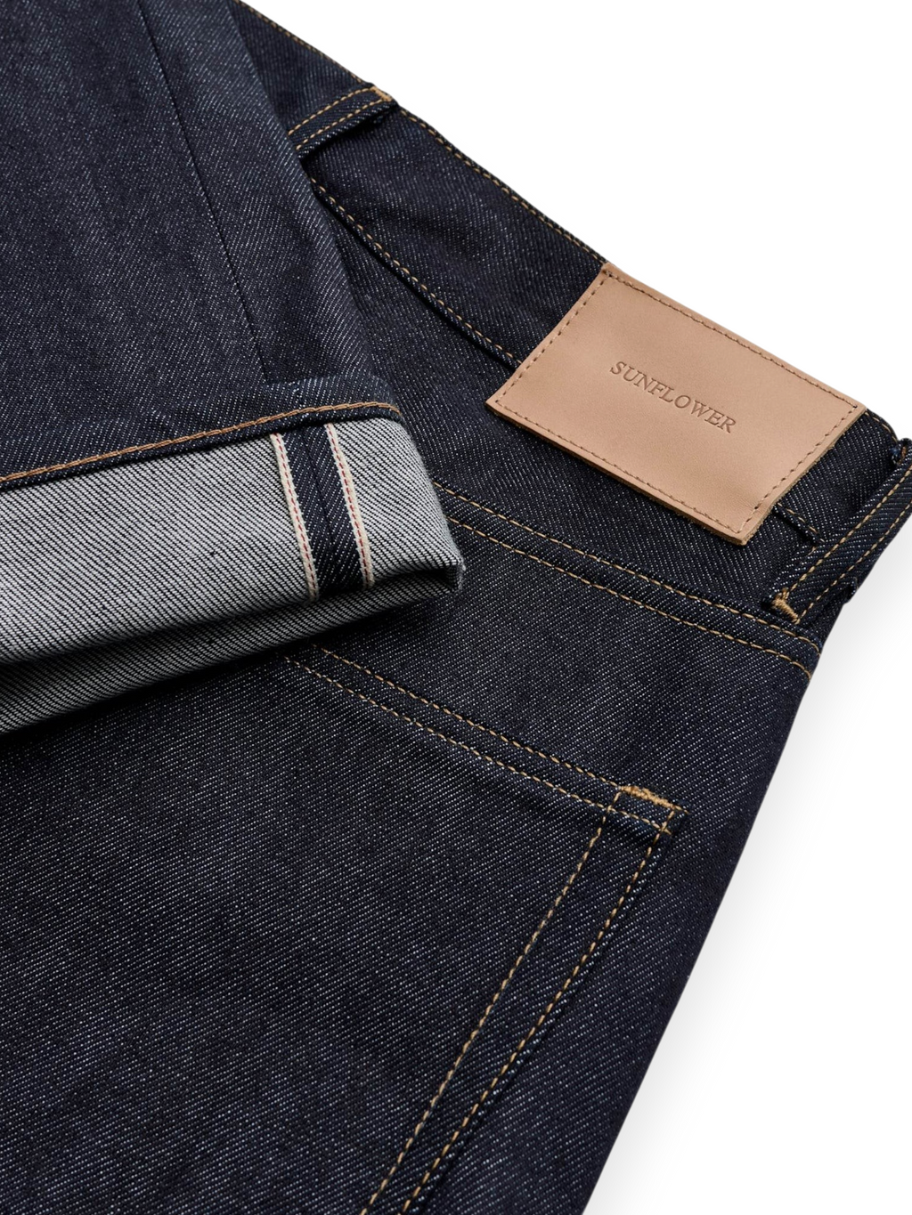 Sunflower Loose Raw Selvedge - Raw Indigo