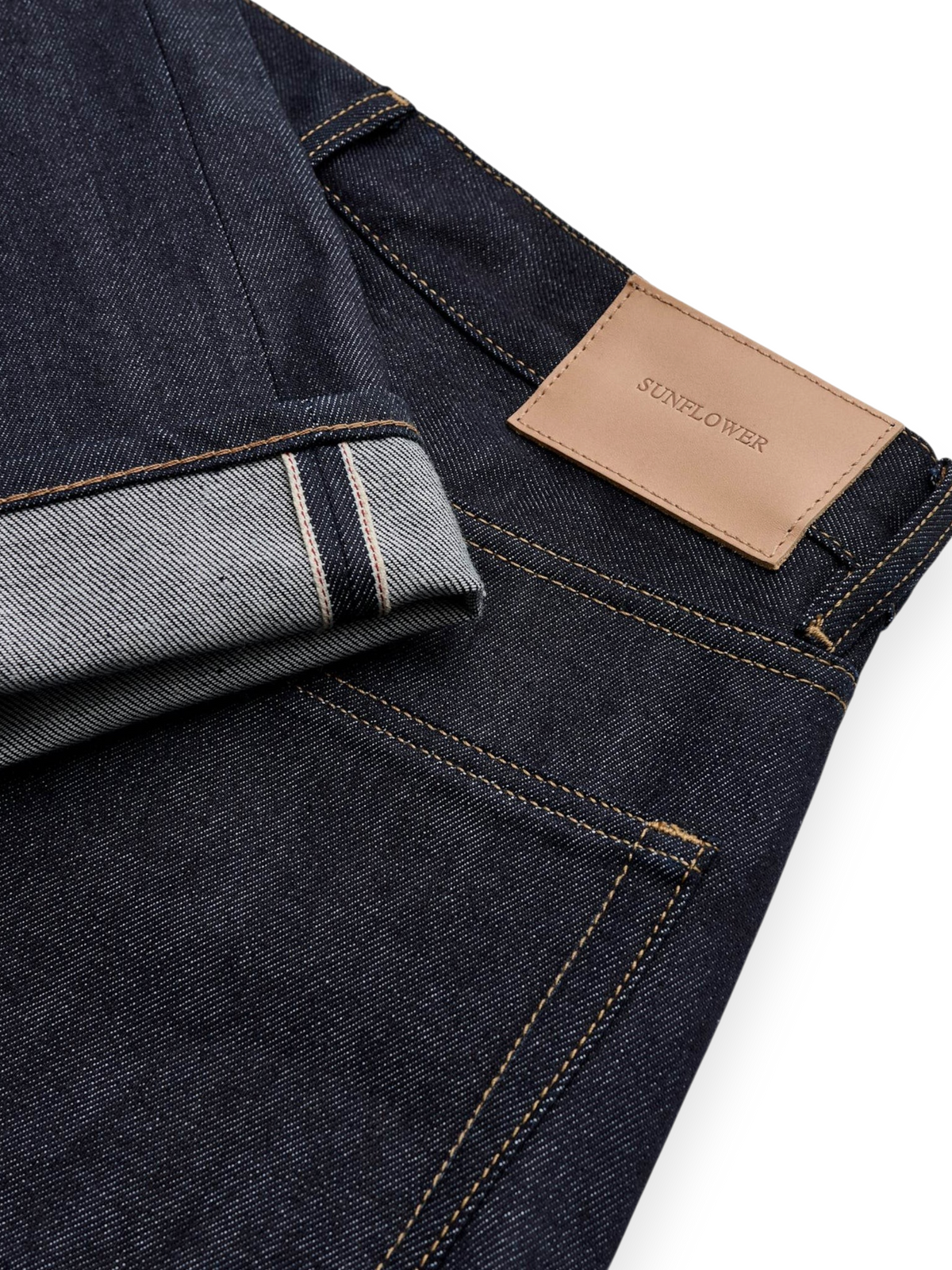 Sunflower Loose Raw Selvedge - Raw Indigo