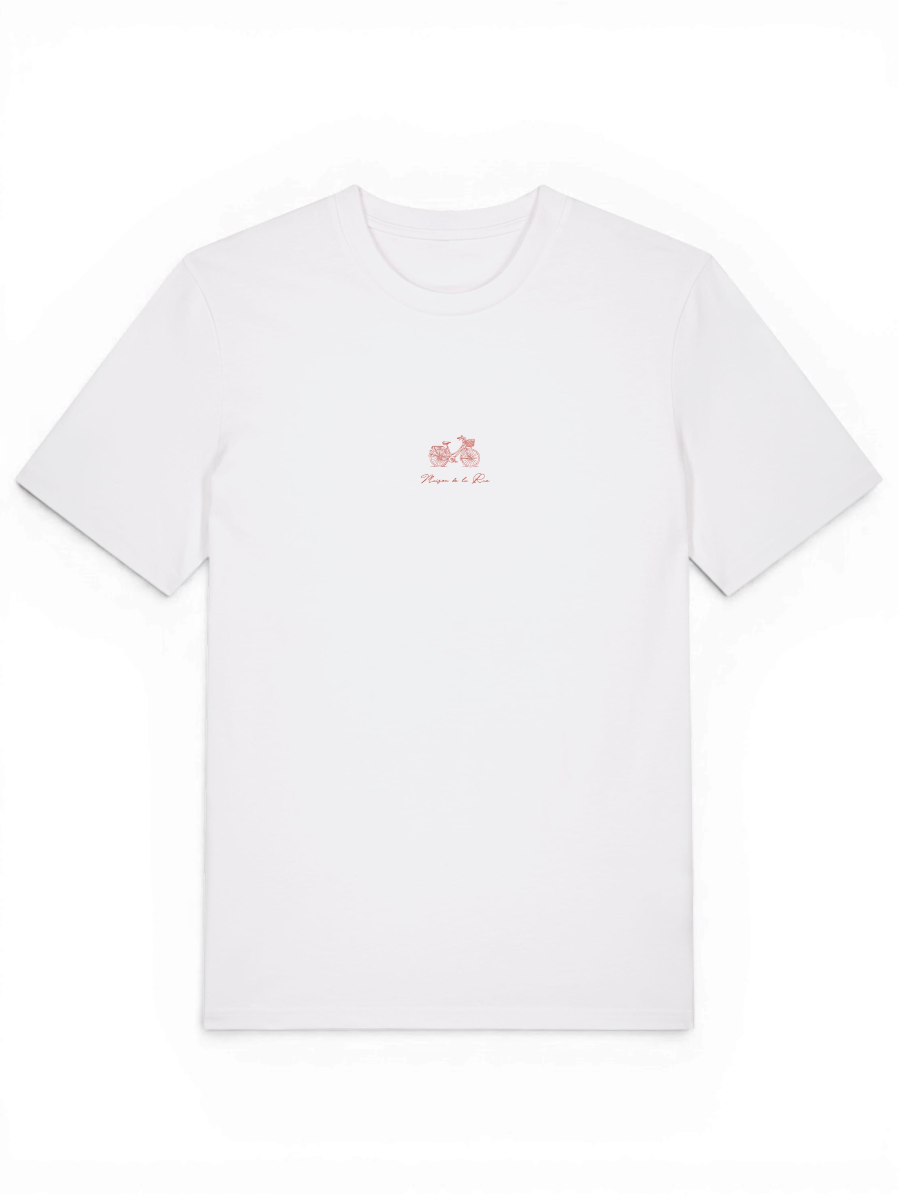Rue Maison vélo T-shirt  White