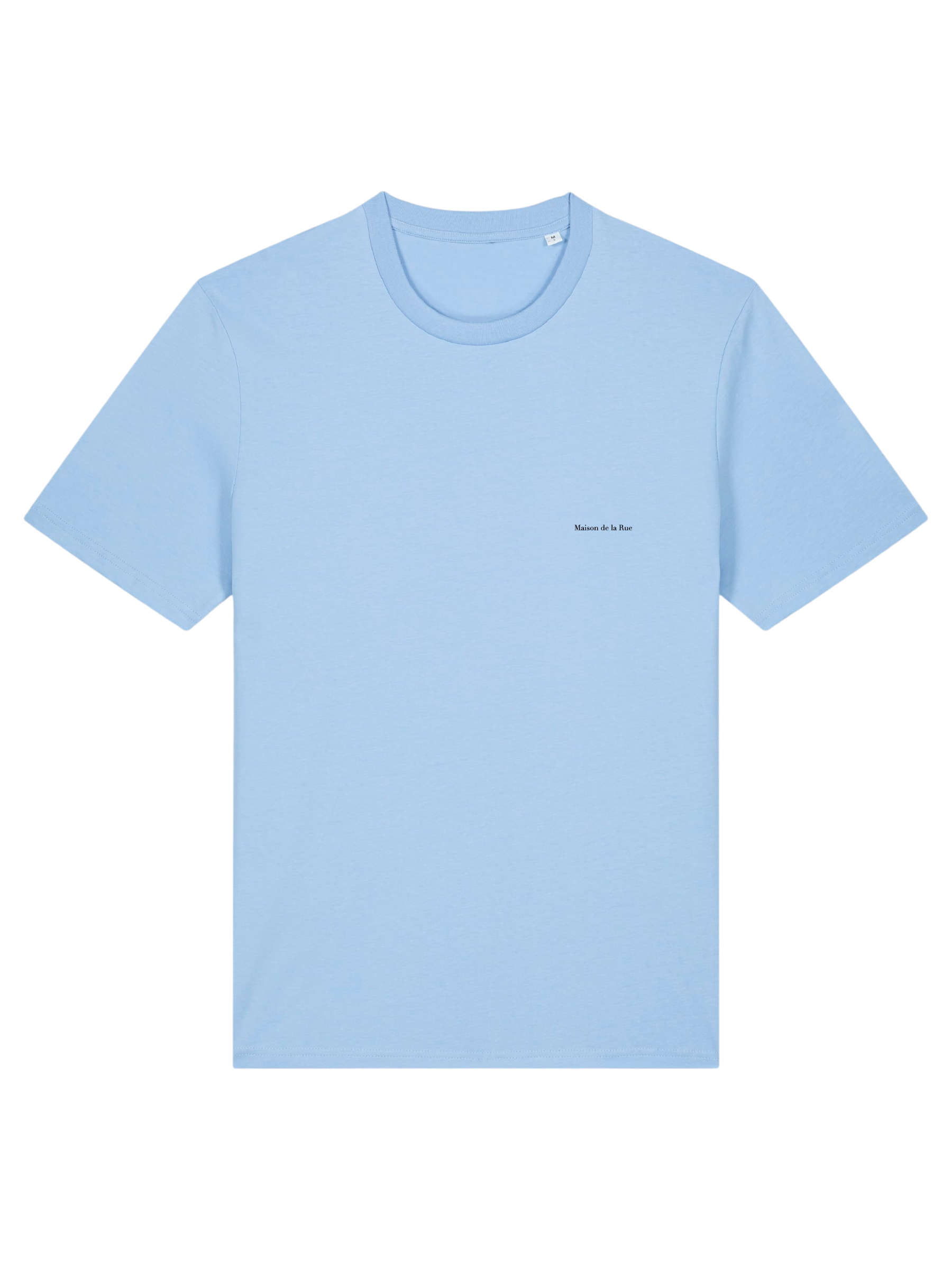 Rue Maison Basic Logo tshirt Light Blue