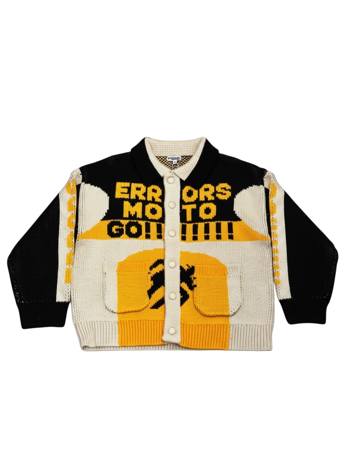 House Of Errors Thick Knit Moto Cardigan