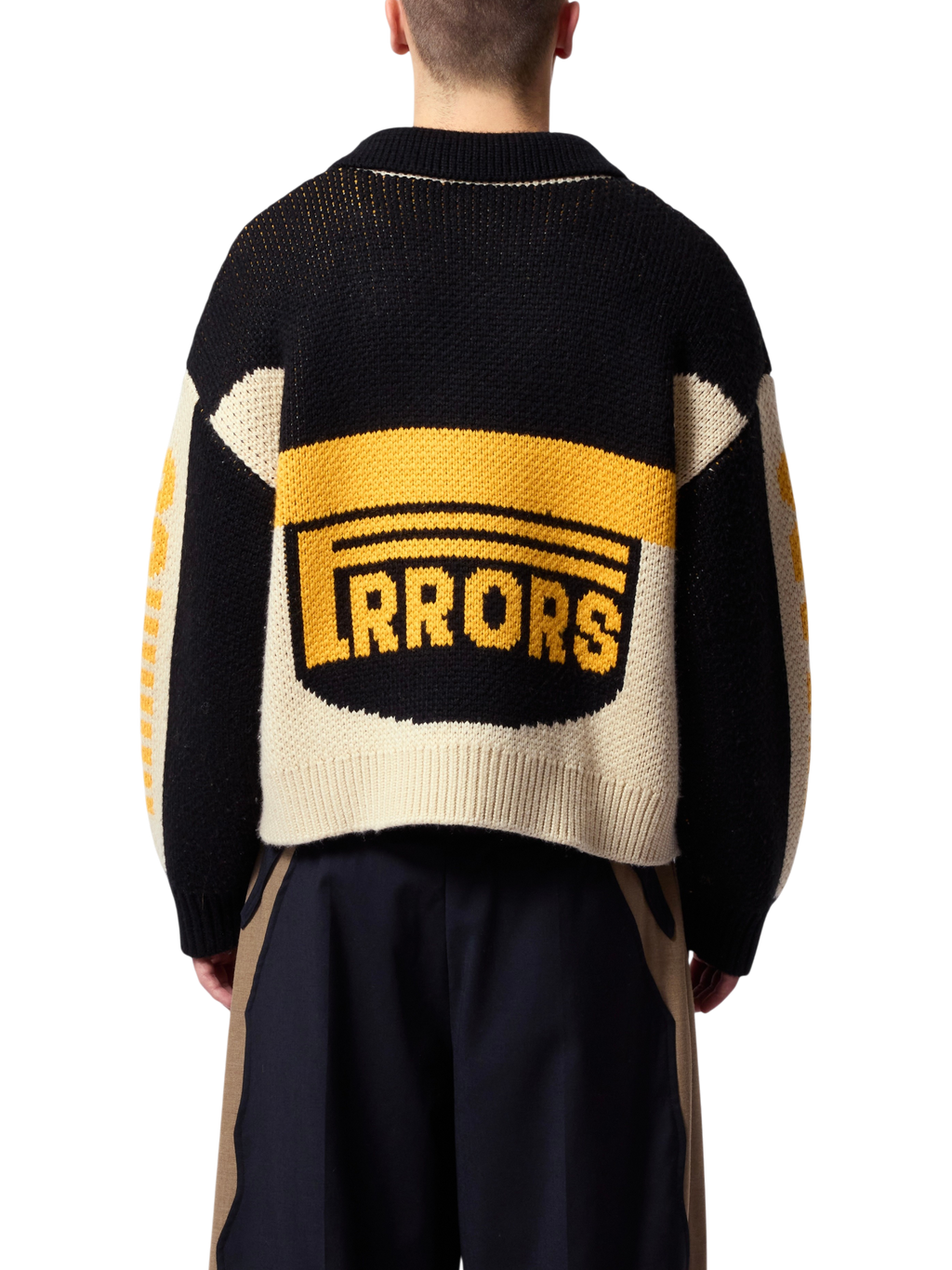 House Of Errors Thick Knit Moto Cardigan