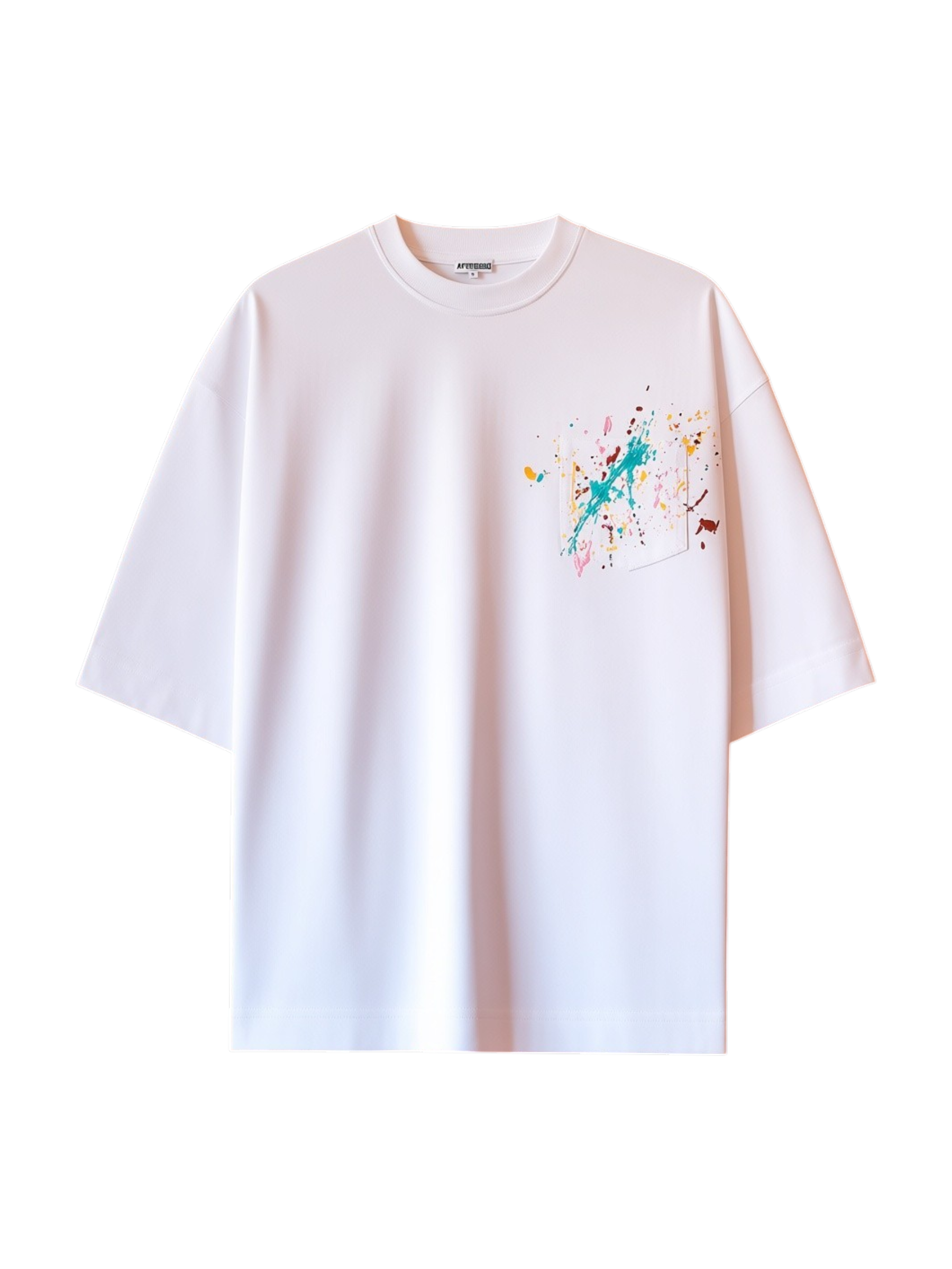 House Of Errors Embroidered Paint Splatter Tee