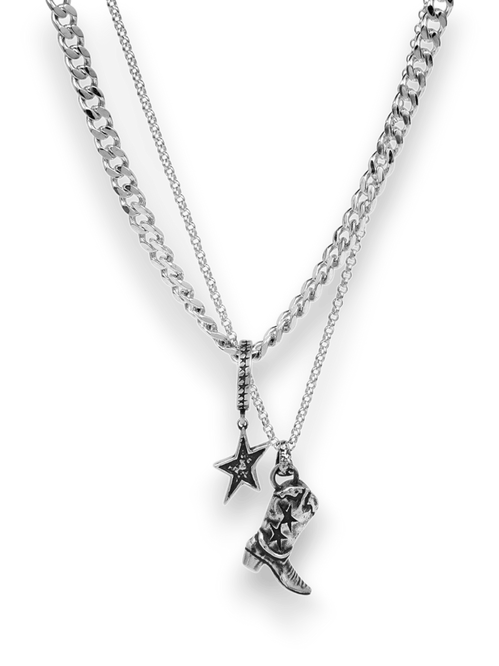 Twojeys Boot Double Chain