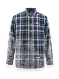 Evisu Seagull Aop Ls Checked Shirt