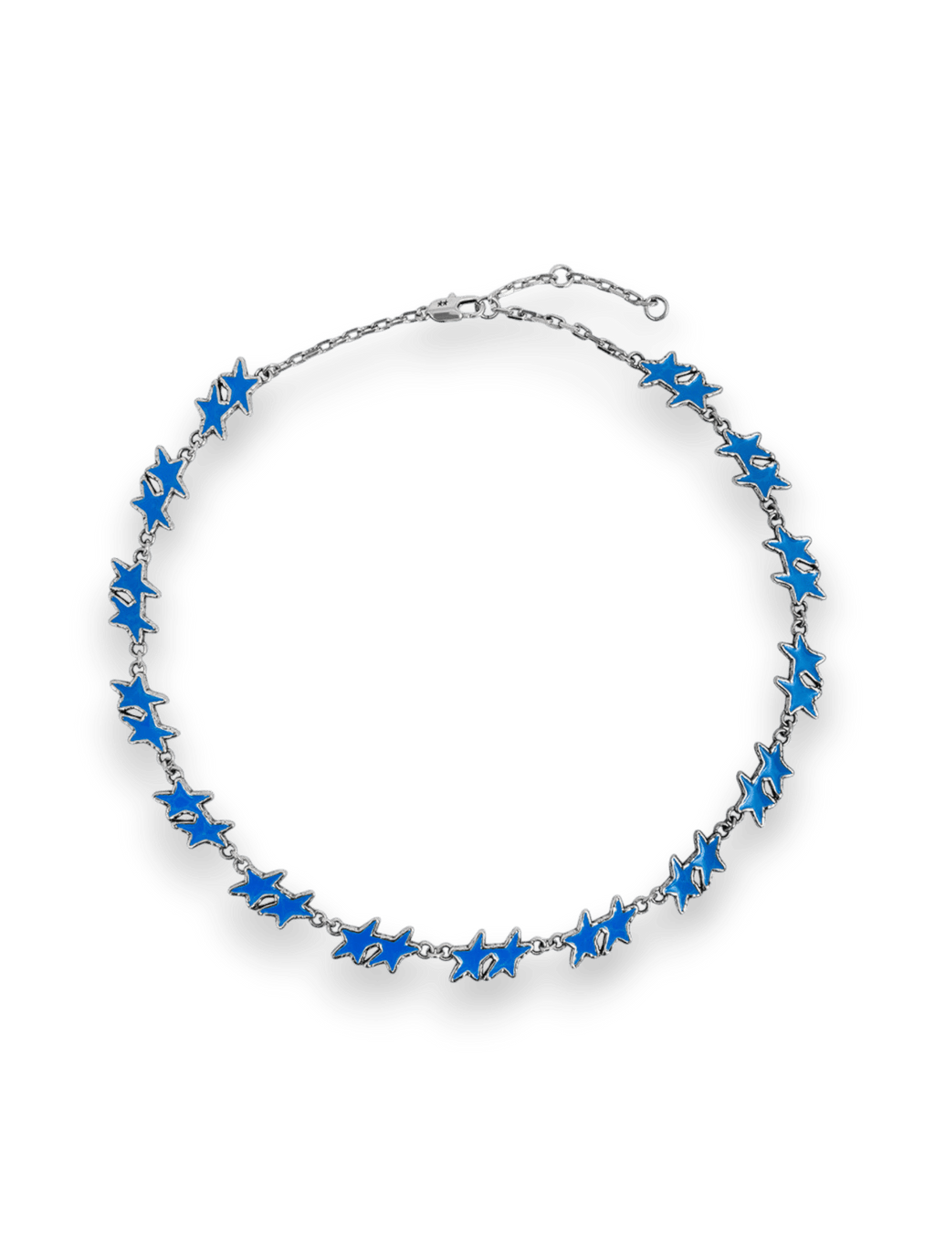 Twojeys Light Blue Melted Stars Necklace