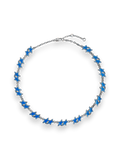 Twojeys Light Blue Melted Stars Necklace