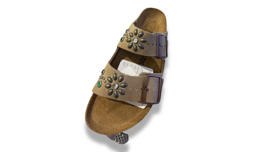 HTC X BIRKENSTOCK ARIZONA TABACCO SUEDE