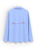 RUE Linen Shirt Maison de la RUE– Sky Blue