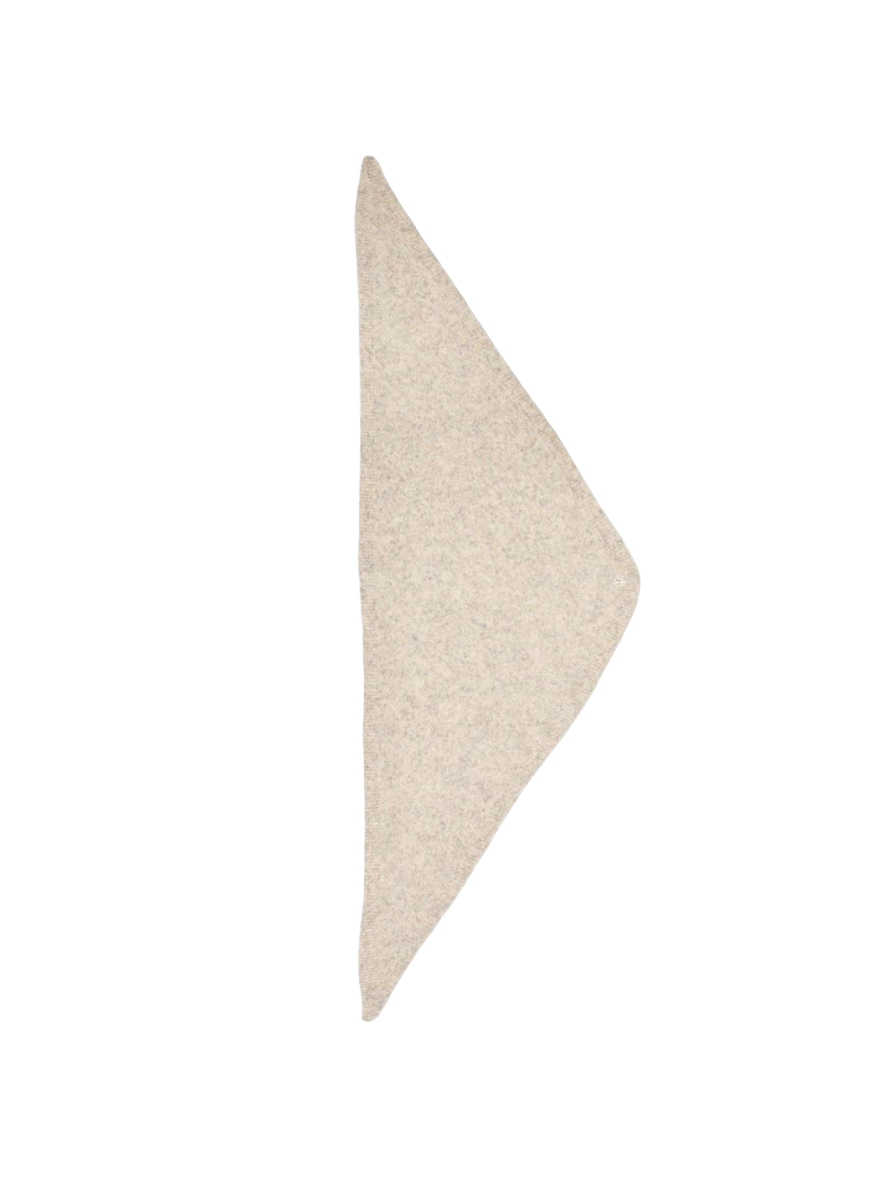 SAMSOE SAPIA TRIANGLE SCARF BEIGE 15727
