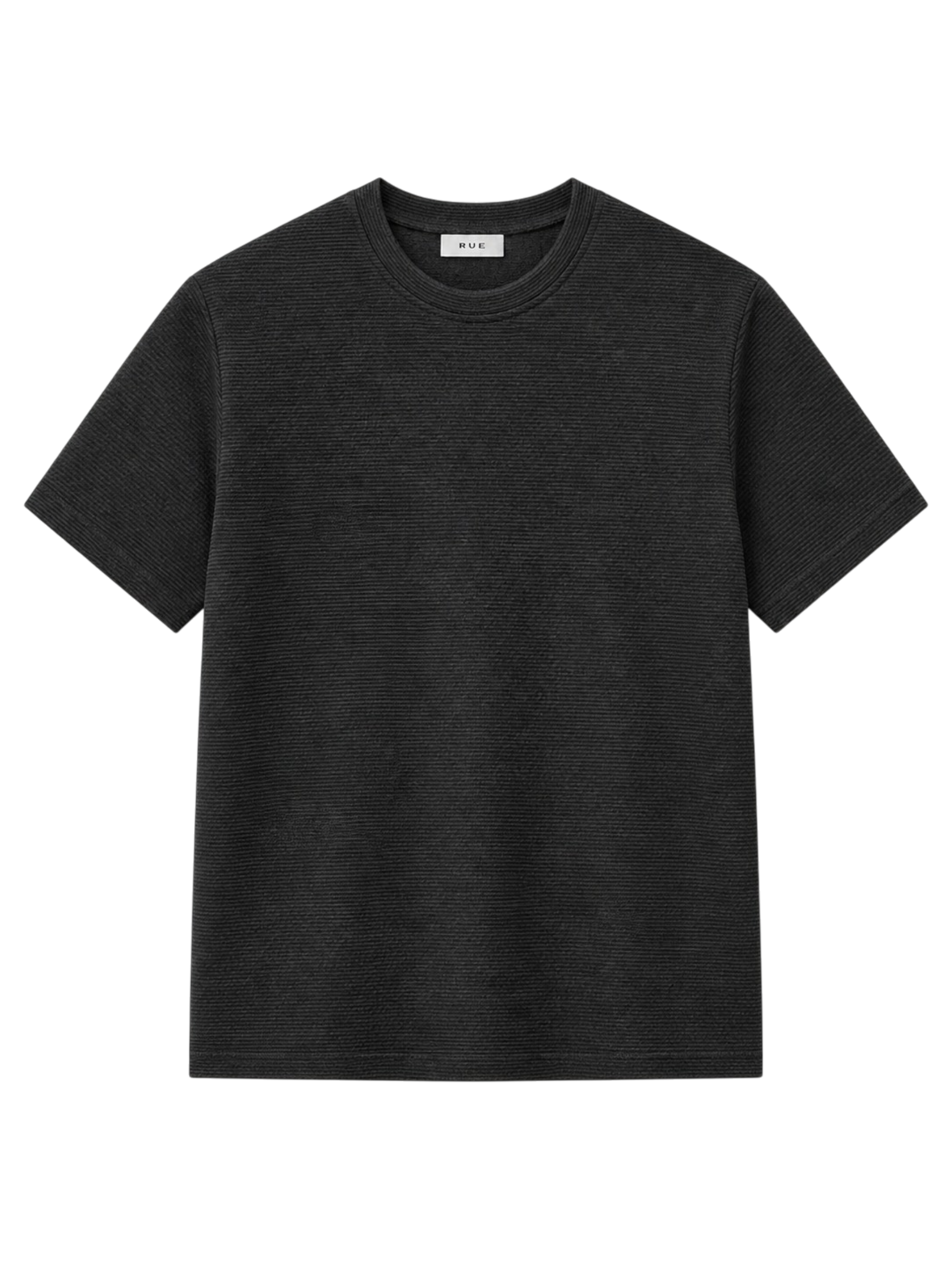 RUE Waffle T-shirt Black