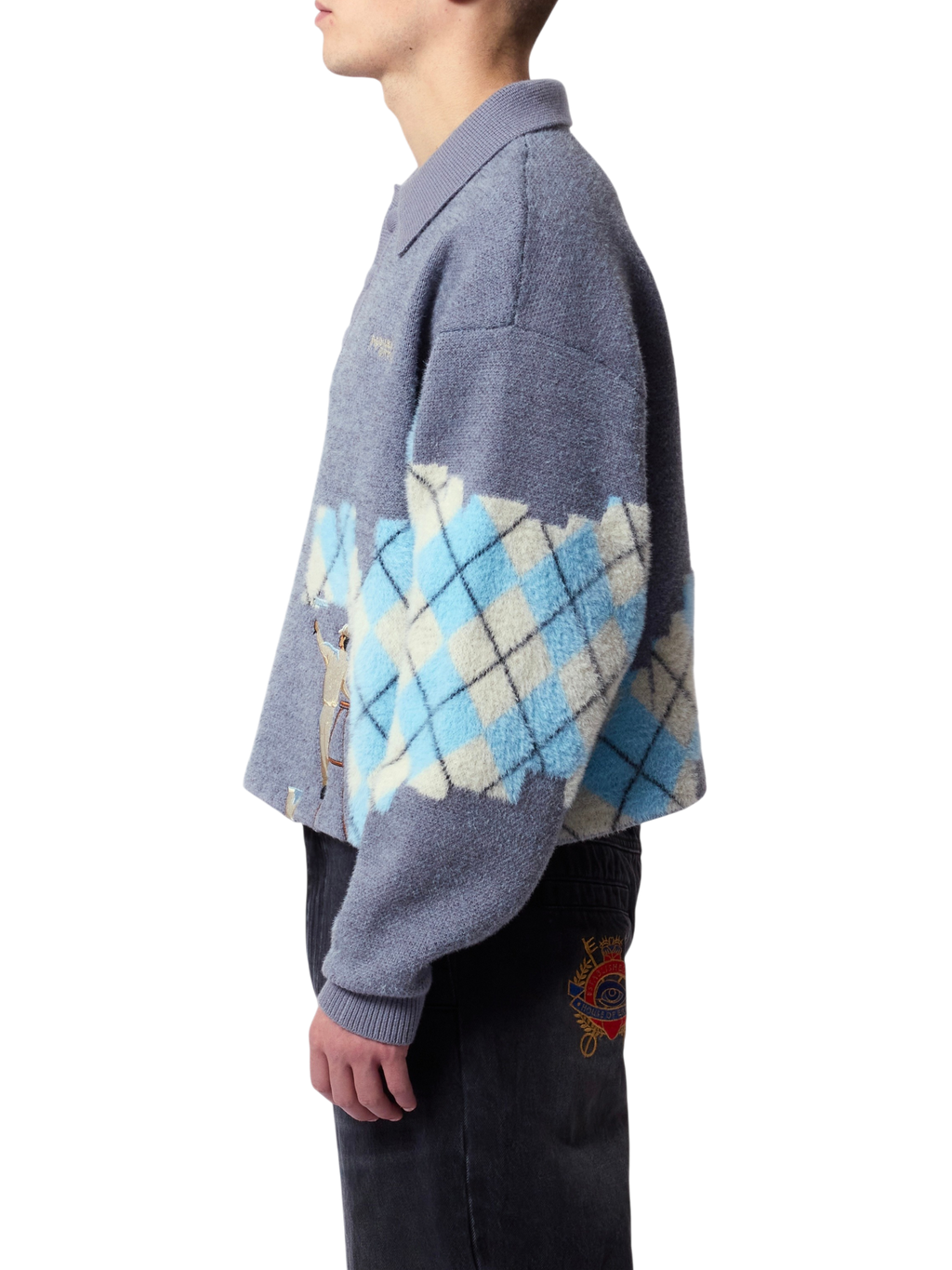 House Of Errors Knitted Wall Painter Rugby Grey