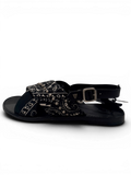 HTC Los Angeles – Bandana Cross Sandal Black